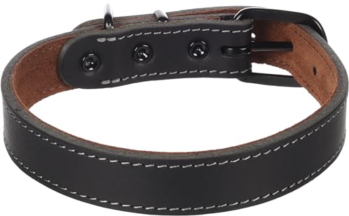 Flamingo Dog Collar Montana Black M/L 38,5-48,5cm 25mm - Image 2