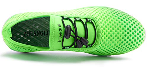 Image of Men's Quick Drying Aqua Water Shoes,3-Second Drainage & All-Terrain for Swimming,Hiking,Yoga