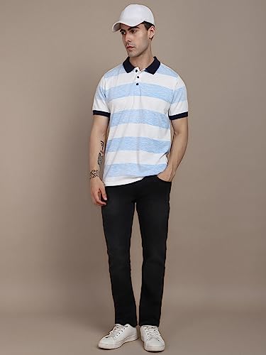 Image of Dennis Lingo - Men's Regular Fit Solid Polo T-Shirt (Cotton)