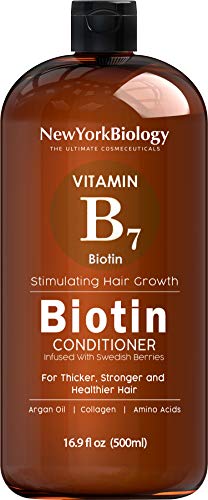 Biotin Conditioner for Hair Growth and Thinning Hair  Thickening Formula for Hair Loss Treatment  For Men & Women  Anti Dandruff - 16.9 fl Oz