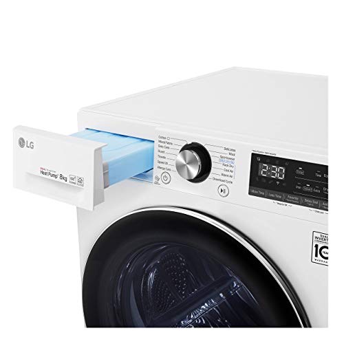 LG-RC80V9AV2W-Secadora-de-ropa-bomba-de-calor-8kg-carga-frontalinteligencia-artificial-62-dB-Color-Blanco