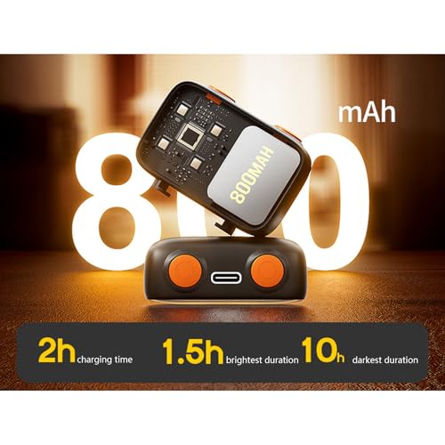Luz LED impermeable para Pocket 3 con batería de 800 mAh y brillo ajustable 3