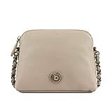 PLATZ FÜR DAS WESENTLICHE - Mit den Außenmaßen 23 x 8 x 17,5 cm (LxBxH) bietet die kleine Handtasche genug Platz für die Geldbörse, das Smartphone, Schlüssel und ein kleines Notizbuch. Das Eigengewicht beträgt nur 330g