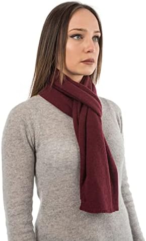 Dalle Piane Cashmere - 100% Cashmere Classic Scarf - Made in Ital...