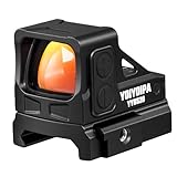 YOIPA YYB520-SR RMSc/RMS/RMR Red Dot Sight for Pistol - 3000G Shock-Proof/IPX7/Motion Activation/Side Batt Comp/3 MOA Dot/11 Illumination/Prem Opt Glass/Incl MOS & Picatinny Adptr Plates