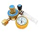 Shiwaki Argon Druckminderer Argon Druckregler Gas Saver Argon Manometer für Argon Lichtbogenschweißrohr CO2 MIG Tig Innengewinde Schweißgeräte