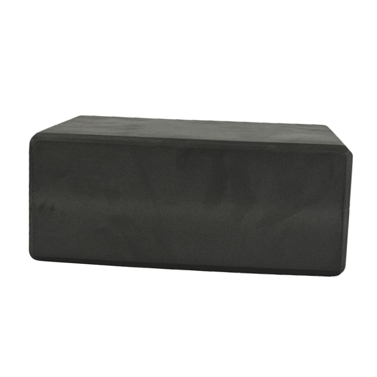 GOOHOCHY High Density Yoga Blocks Eva Black Pilates Yoga Block for Workout Fitness