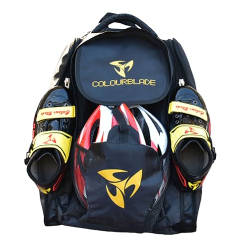 Skate Bag Sac à dos pour patins à roues alignées, sac de transport pour le rangement, facile à transporter et sports de plein air, Sacs Patins à roulettes pour...