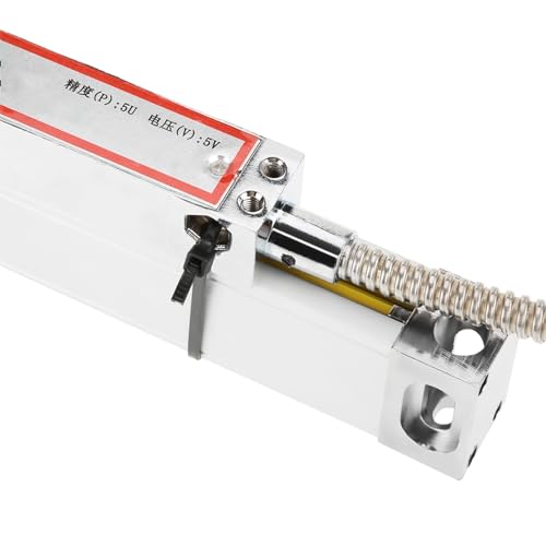 Regla lineal metálica digital para torno JC800 400mm miniatura 6