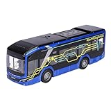Majorette - MAN Lion's City 10 E Bus (22,5 cm) - Linienbus für Kinder ab 3 Jahre, Spielzeugauto mit Metall-Karosserie, Gummireifen, Licht & Sound, inkl. Batterien