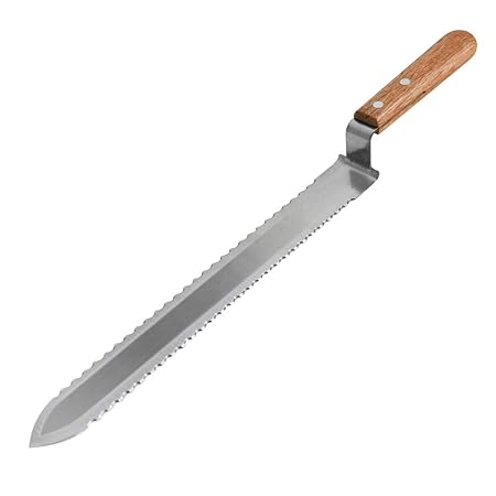 BeesNise Honey Uncapping Knife,Scraping Extractor and Large Stainless Steel Honey Uncapping Blade Tool Beekeeping Equipment for Beekeeper (Silver)