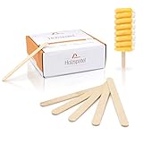 Amazy Palos Polo de Madera (200 Piezas) - Palitos de Madera Natural Ideales para paletas, Cera y...