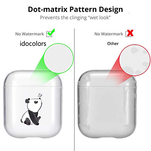 Idocolors Custodia per Apple AirPods 1/2 Antiurto