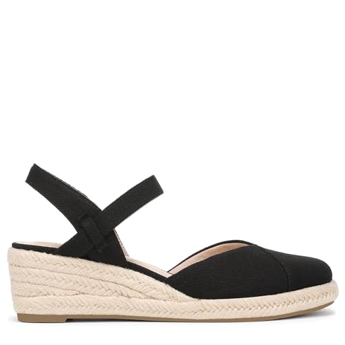 LifeStride Women's Pilar Espadrille Wedge Sandal Black 10 W by LifeStride - Used condition - Image 7