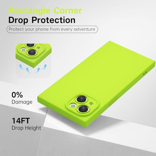 Coque iPhone 14 caoutchouc uni finition haut de gamme mince et pure - 5