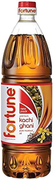 For'tune Kachi Ghani Pure Mustard Oil 1L