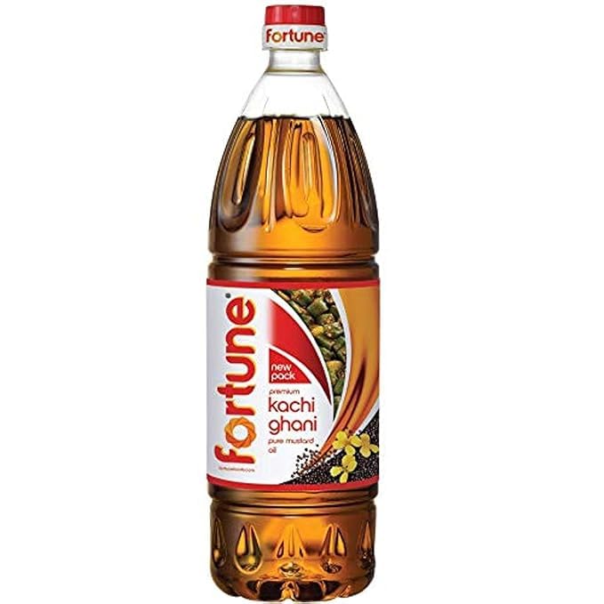For'tune Kachi Ghani Pure Mustard Oil 1L