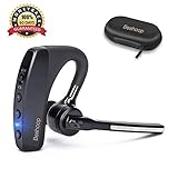 Conectividad multipunto: El acceso auricular bluetooth versión 4.2 a las conexiones multipunto entre dos teléfonos móviles al mismo tiempo y listo para responder a llamada entrante de un teléfono en cualquier momento