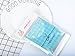 ONOR-Tech 100 PCS Lovely Cute OPP Self Adhesive Cookie Bakery Candy Biscuit Treat Gift Diy Plastic Bag (Blue bowknot)