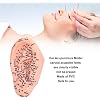 Learning Ear Acupuncture Model, Reflexology Tool Silicone Ear Acupuncture Model Display Soft for Lab