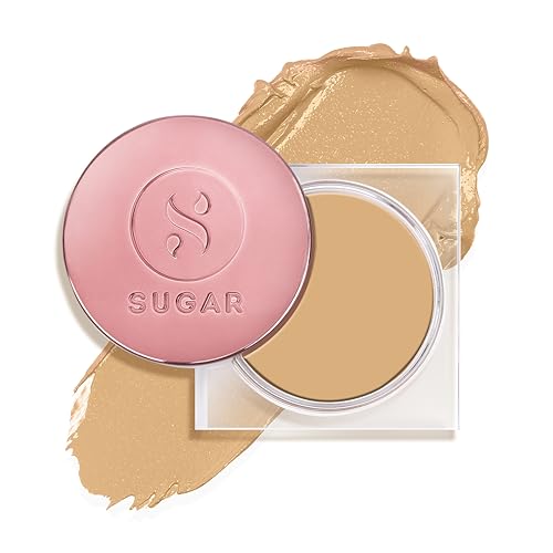 SUGAR Cosmetics Mettle Cream To Powder Foundation | For All Skin,Full Coverage & Matte | 12gm – 40 Breve (Medium Beige, Warm Undertone)