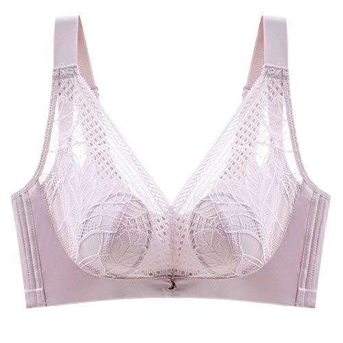 Soutien-gorge confortable grande taille en dentelle douce de qualité supérieure