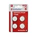 Produktbild Verbatim Premium Lithium Knopfzellen CR2032 4-er Pack 3V 220mAh, Lithium-Knopfzellen-Batterien für Uhr Autoschlüssel Fernbedienung Kamera Spielzeug & Co, Knopfbatterie Lithiumbatterie