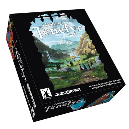 Héroes de Tenefyr juego de mesa cooperativo de 1 a 4 jugadores en español