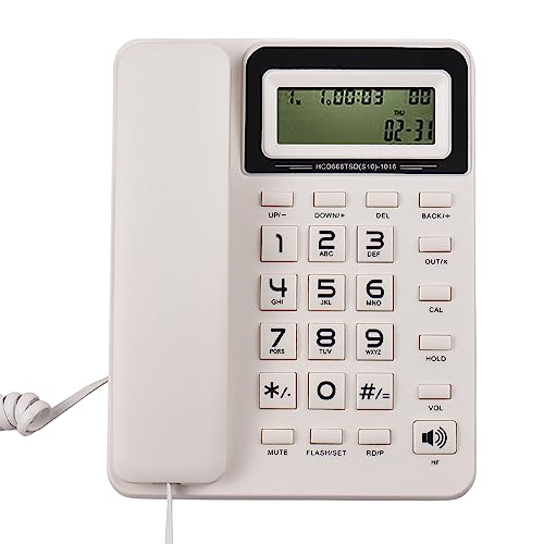 Téléphone fixe filaire pour bureau à domicile et hôtel Fafeicy DND