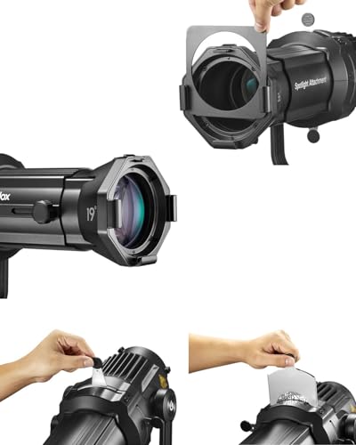 Godox SA-17 Snoot Bowens kit optique pour sculpter les faisceaux