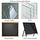 Nurila Kreidestifte für Tafel Abwaschbar, 5 Stk Weiß Kreidestifte Abwaschbar, Whiteboard Marker Fenstermalstifte Fensterstifte Tafelstifte Metall, Keramik für Erwachsene & Kinder