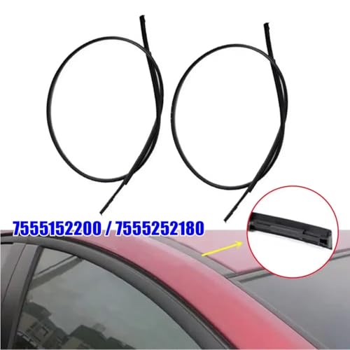 Tiras de sellado de techo impermeables para Toyota Yaris Hatchback 2012-2014 6