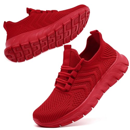 Women Running Shoes Tennis Shoes Gym Walking Sneakers Slip on Workout Athletic Non Slip Work Comfortable Fashion Shoe