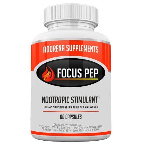 Focus Pep- Over The Counter Stimulants to Speed Up Naturally | Study Alternative and Best Energy...
