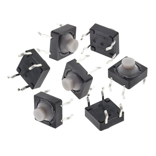 Interrupteur tactile auto-réinitialisation pour claviers et télécommandes silencieuses, 200pcs