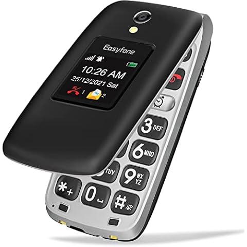 Easyfone Prime-A1 Pro 4G Flip Phone for Seniors Cover
