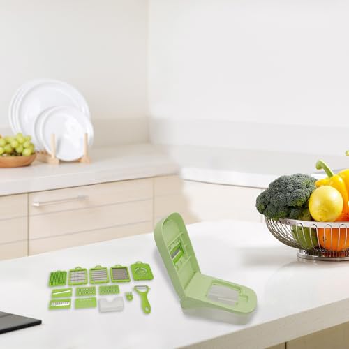 Cortador multifunción 10 en 1 para verduras y frutas miniatura 3