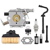 Hipa MS250 Carburetor for Stihl MS 250 MS210 MS 210 MS230 025 021 023 Chainsaw Replace 1123 120 0605 WT-215