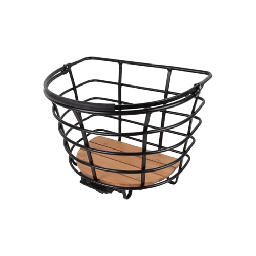 Atranvelo AtranVelo Unisex – Erwachsene Epic Curve AVS Vorderradkorb, Schwarz,Braun, 30 x 31 x 40 cm Atranvelo AtranVelo Unisex – Erwachsene Epic Curve AVS Vorderradkorb, Schwarz,Braun, 30 x 31 x 40 cm