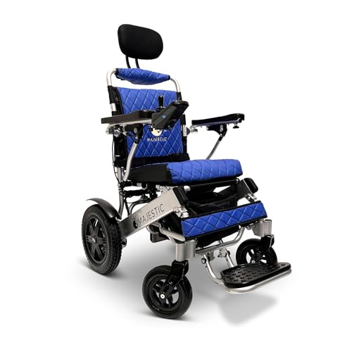 Majestic IQ-9000 Auto Recline Electric Wheelchairs for Adults,Foldable Lightweight Electric Wheelchair,Light Weight Wheelchairs for Seniors