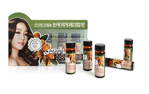 Confume Argan Damaged Hair Intensive Treatment Ampoule (15ml x 5pcs) Wellcos, Hair care