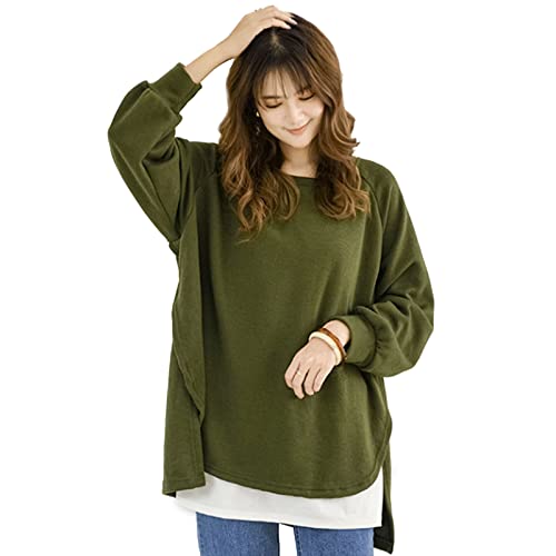 2nd step トップス レディース トップス 秋冬 レディース 服 かわいい トレーナー レディース ゆったり