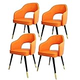 Ces chaises de salle à manger modernes disposent d'une mousse haute densité pour un confort exceptionnel, idéales pour ceux qui passent de longues heures assis. Recouvert de cuir synthétique souple, il améliore à la fois le confort et le style. Parfaitement conçues pour compléter la plupart des tables de salle à manger dans le salon ou les comptoirs de cuisine modernes, ces chaises ajoutent une touche d'élégance à n'importe quel espace.