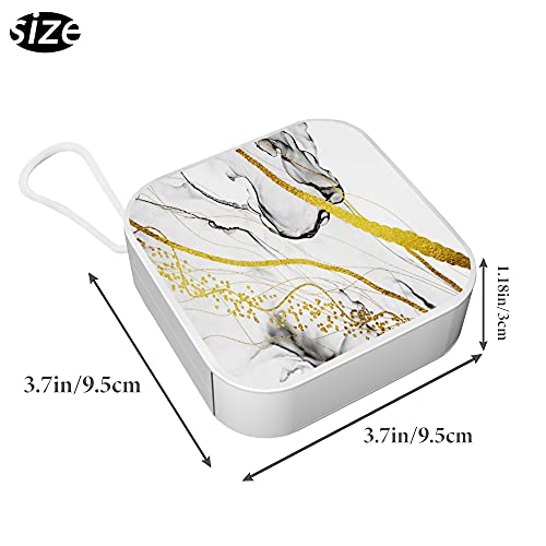 Image of Orthodontic Retainer Case and Pill Case for Household, Office and Travel (1-Splash Ink)