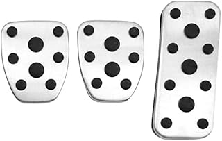 ZHAIxin Edelstahl Auto Fußbremspedal Abdeckung Zubehör,Für Subaru Forester SG 2003-2005 Legacy 2004-2005 Outback 2004-2006