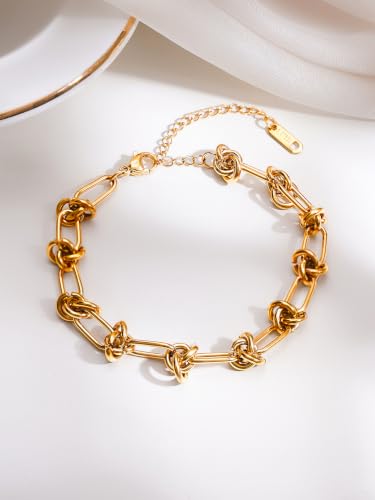 Image of Rubans Demi Fine Stainless Steel Bracelet Waterproof Gift for Women & Girls