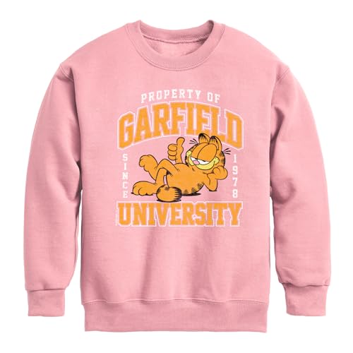 HYBRID APPAREL - Garfield - Varsity - Toddler & Youth Crewneck Fleece Sweatshirt