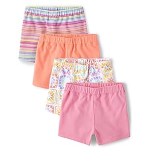 The Children’s Place Baby Toddler Girls Pull on Everyday Shorts