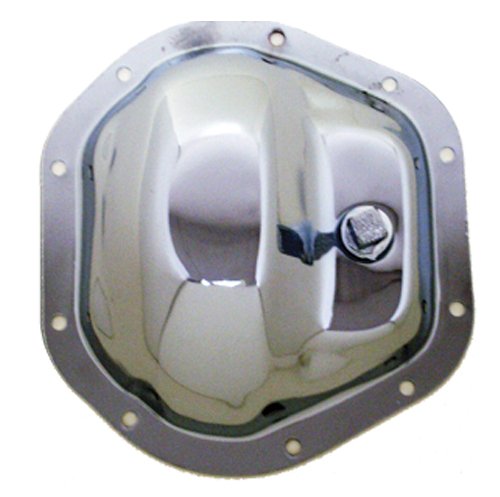 1966-03 Compatible/Replacement for Dodge/Ford/GMC/Jeep Dana 44 Chrome Steel Front/Rear Differential Cover - 10 Bolt