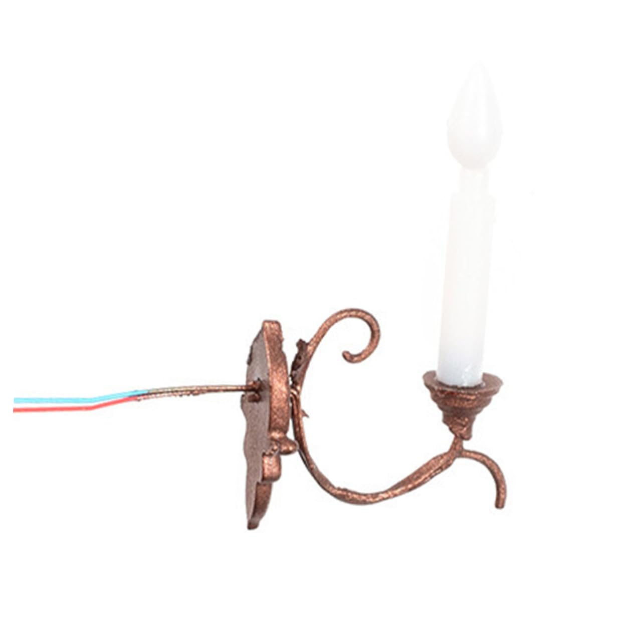 POPETPOP 5pcs Mini House Wall Lamp Sand Table Decorative Lights for Dioramas Realistic Miniature Wall Decor Warm Glow for Mini House Projects